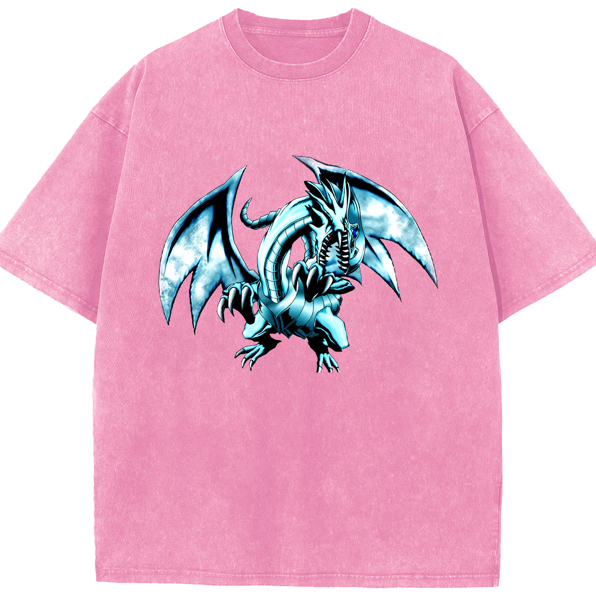 （画像用） 遊☆戯☆王 Yu-Gi-Oh! 綿100% ヴィンテージ風 半袖Tシャツ（フロントプリント）